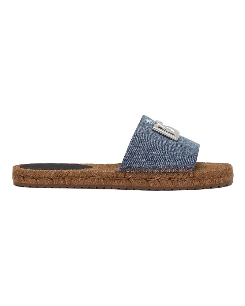Dolce & Gabbana Espadrilles - Dunkles Jeansblau Dunkles