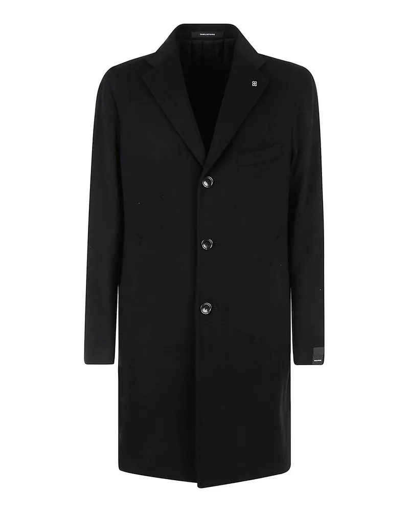 Tagliatore Kurzer Mantel - Schwarz Schwarz