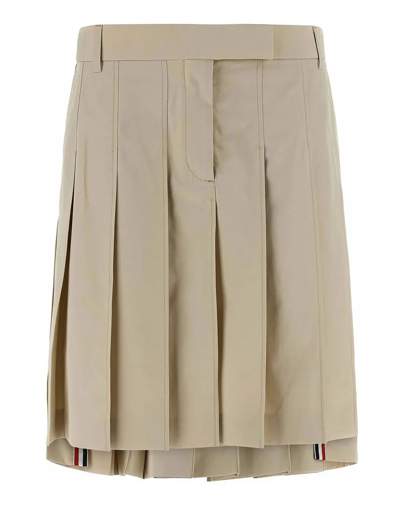 Thom Browne Minirock - Beige Beige