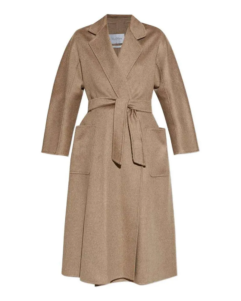 Max Mara Kurzer Mantel - Beige Beige