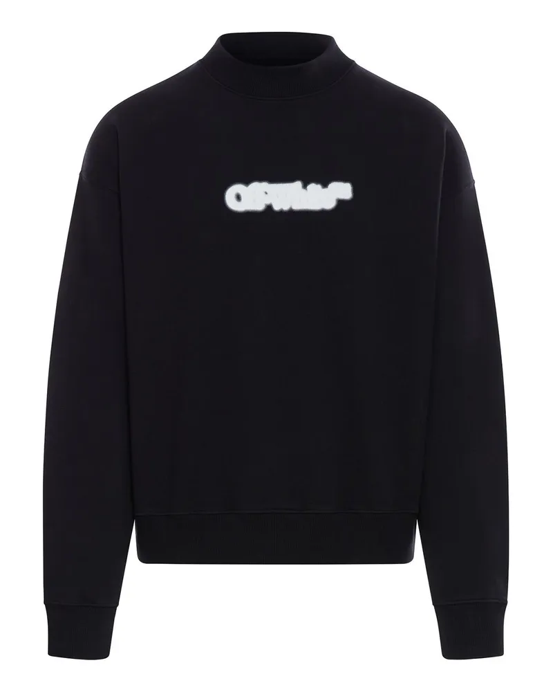 OFF-WHITE Rundhalspullover - Schwarz Schwarz