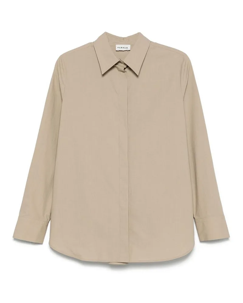 P.A.R.O.S.H. P. A.R. O H. Hemd - Beige Beige