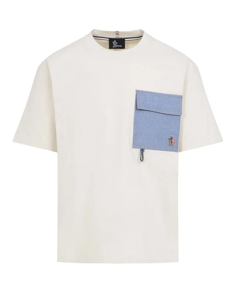 Moncler T-Shirt - Beige Beige