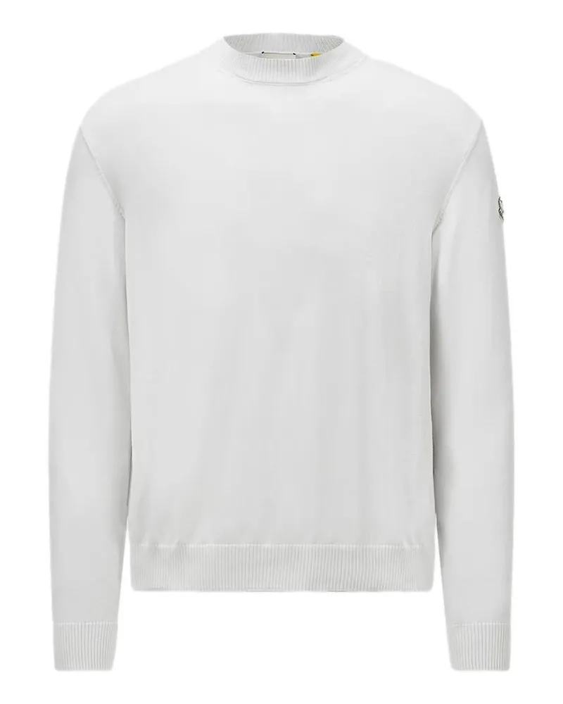 Moncler Rundhalspullover - Weiß Weiß