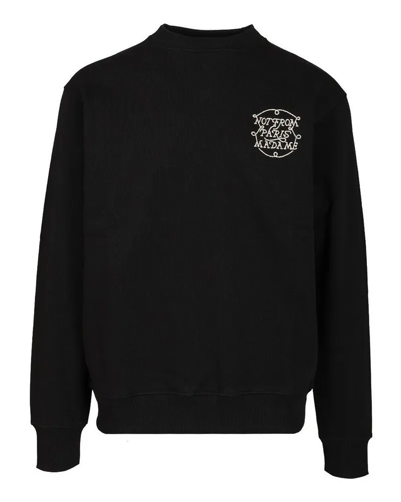 Drôle de Monsieur Sweatshirt - Schwarz Schwarz