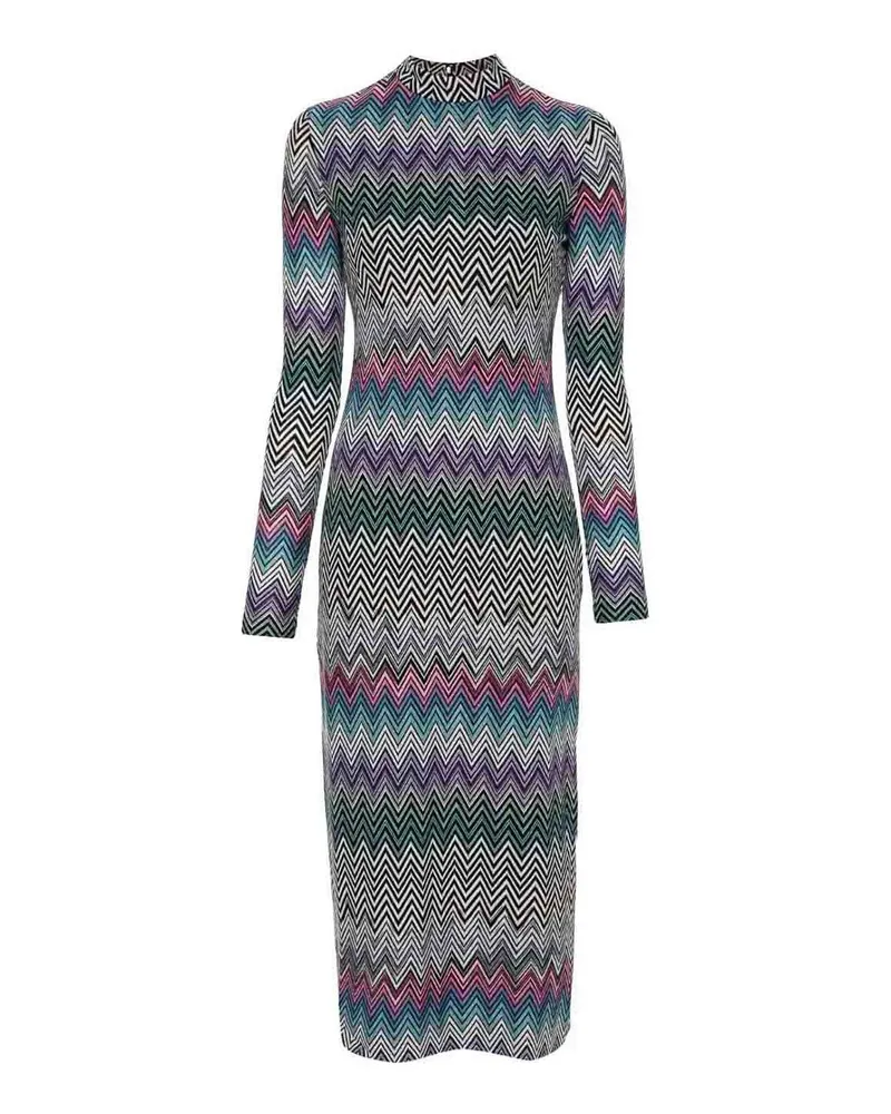 Missoni Kurzes Kleid - Bunt Bunt