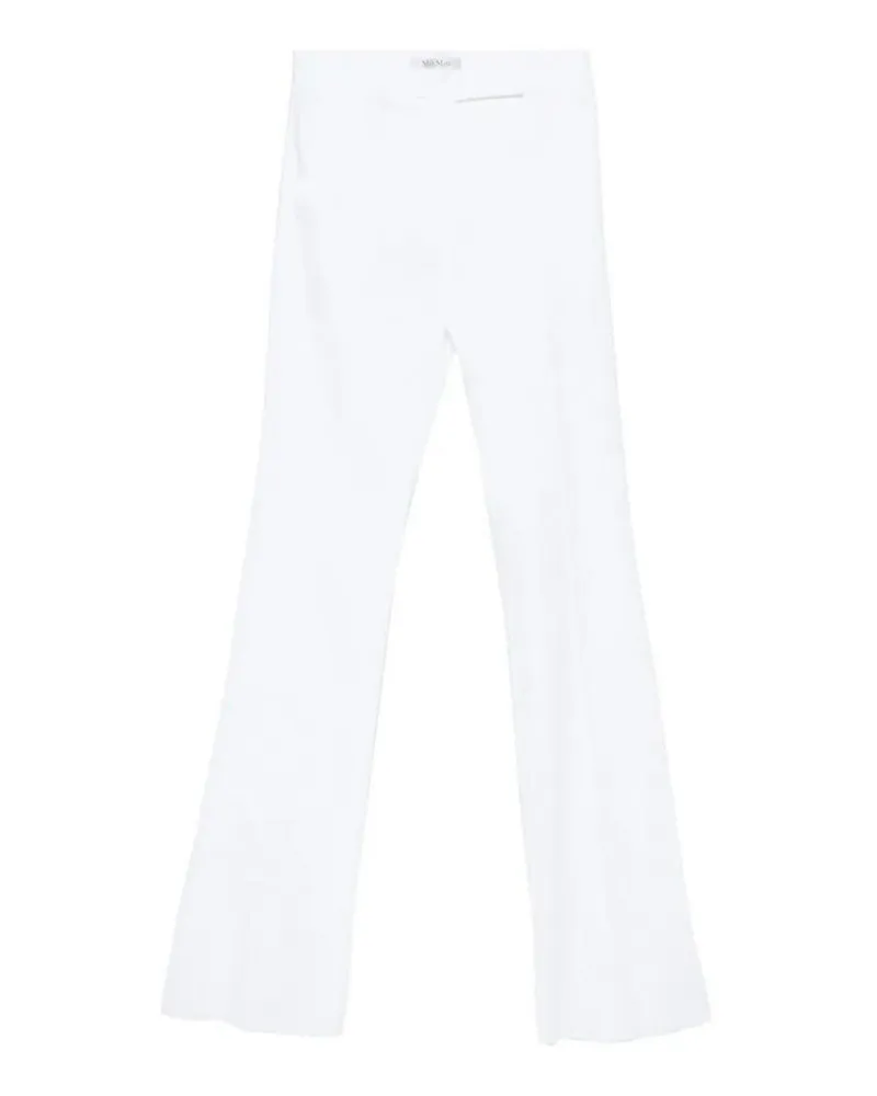 Max Mara Casual Hose - Weiß Weiß
