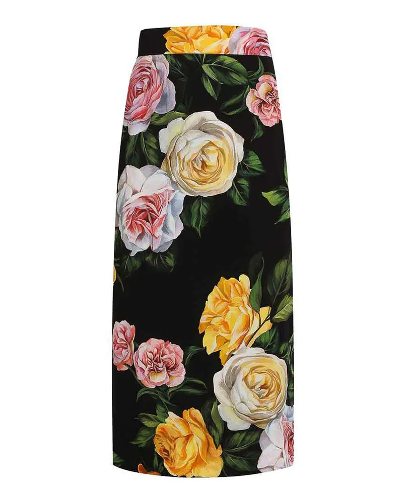 Dolce & Gabbana Midirock - Schwarz Bunt