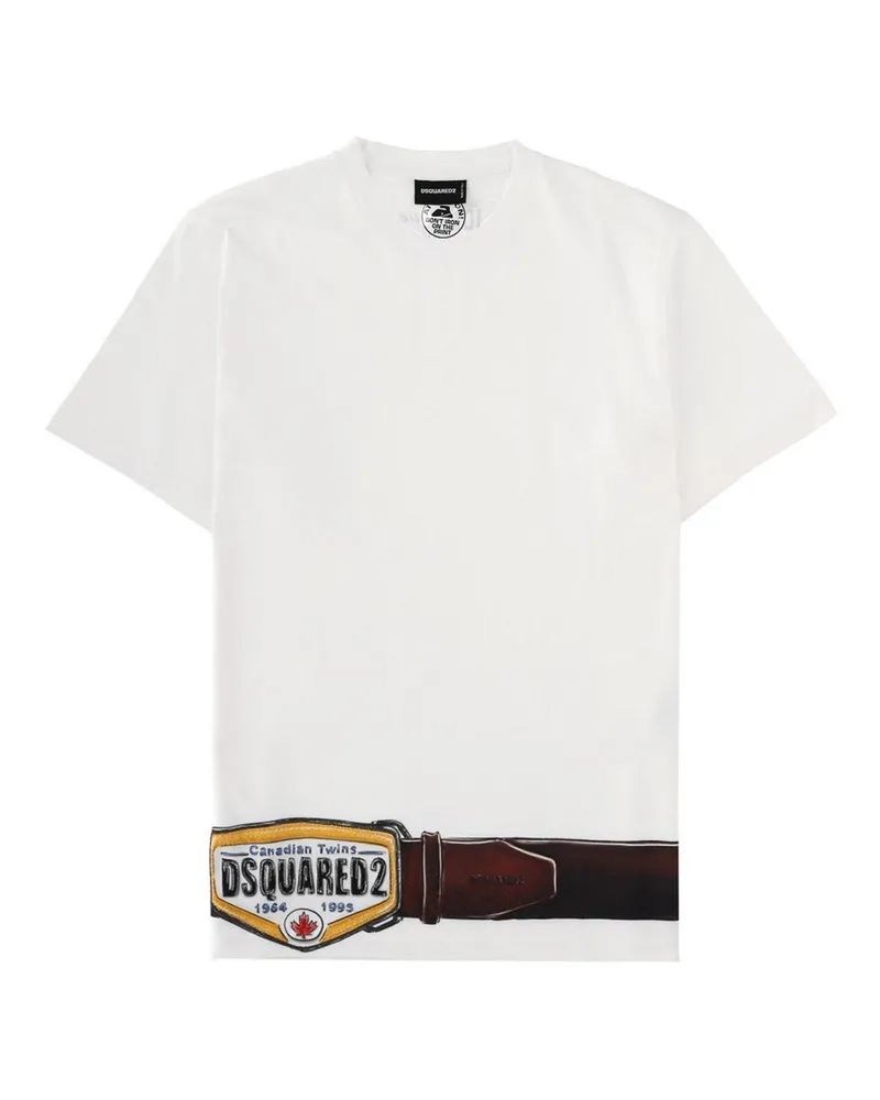 Dsquared2 T-Shirt - Weiß Weiß