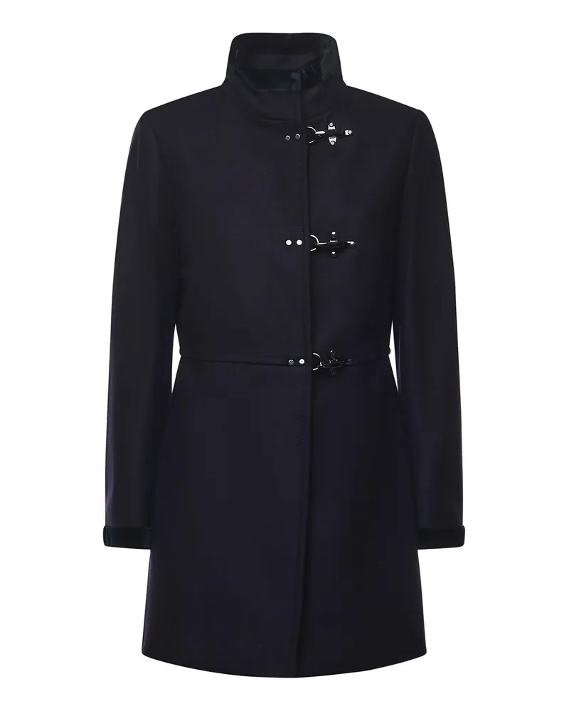 Fay Knielanger Mantel - Schwarz Schwarz