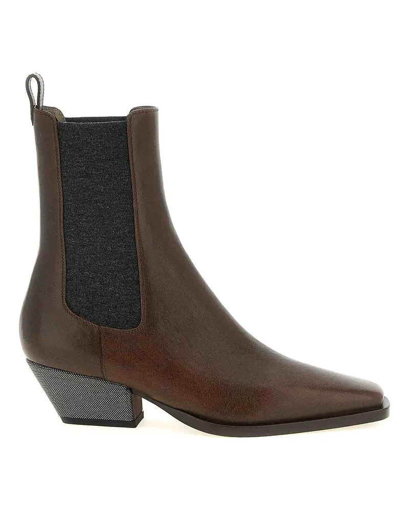 Brunello Cucinelli Stiefeletten - Braun Braun
