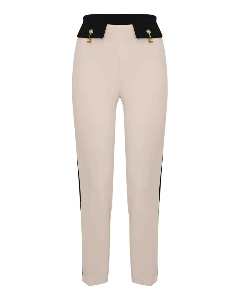 Elisabetta Franchi Casual Hose - Hellrot Hellrot