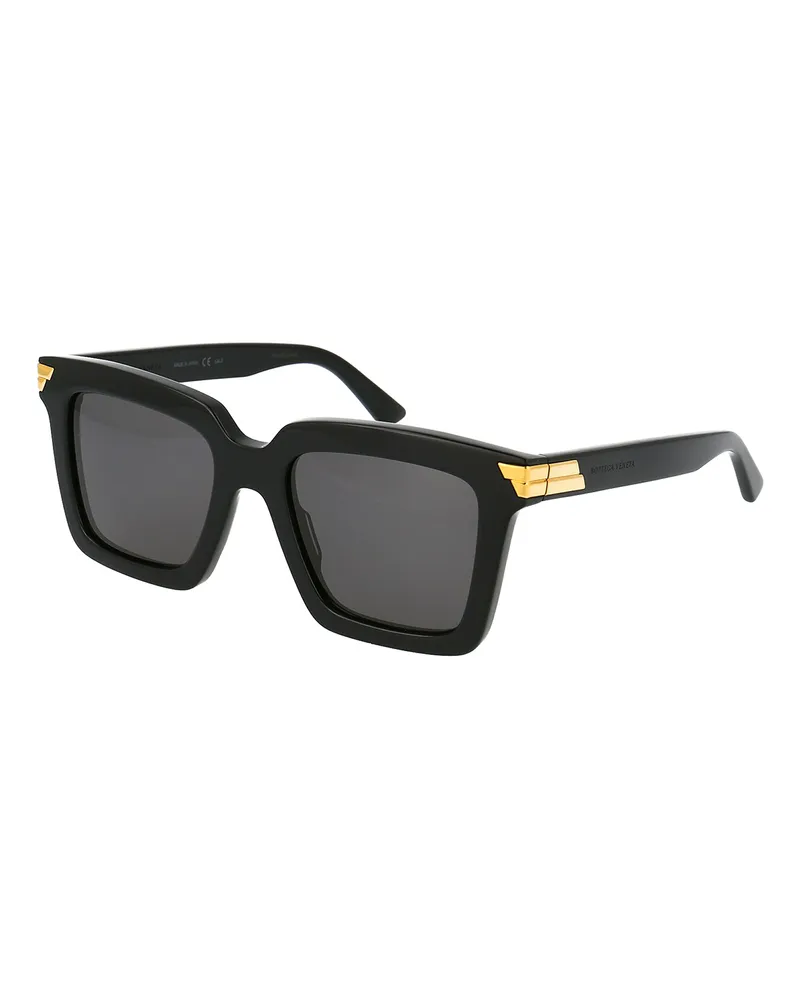 Bottega Veneta Sonnenbrille - Schwarz Schwarz
