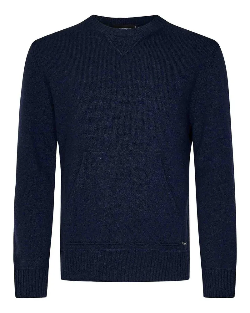Dsquared2 Rundhalspullover - Blau Blau