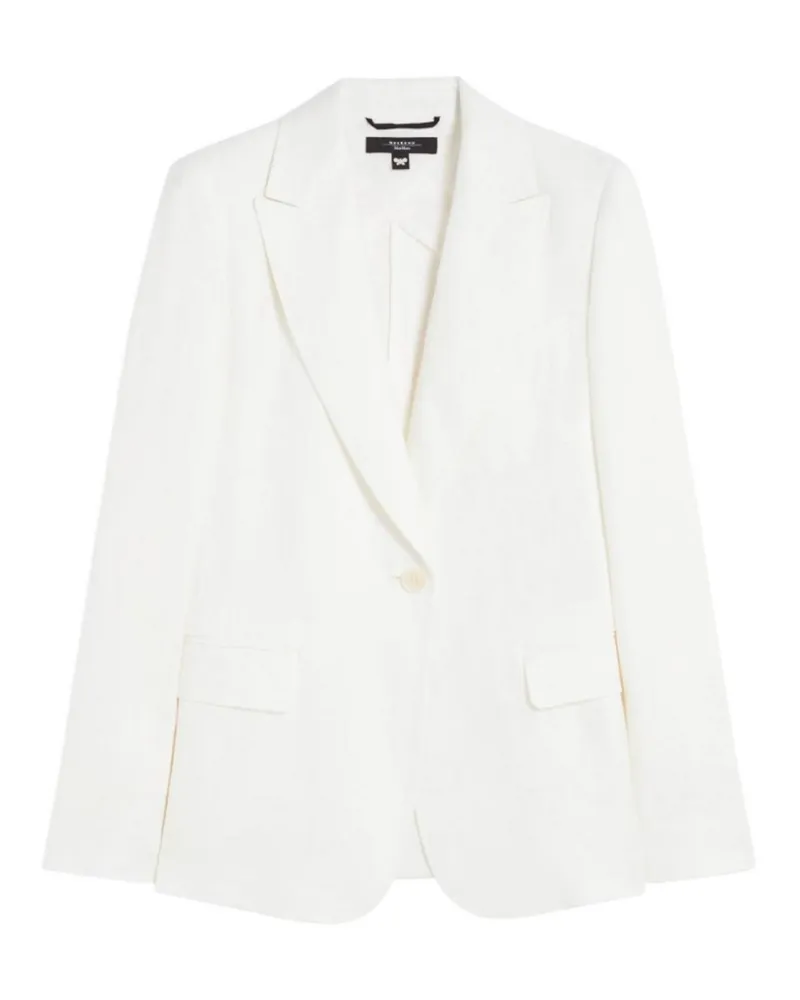 Max Mara Blazer - Weiß Weiß