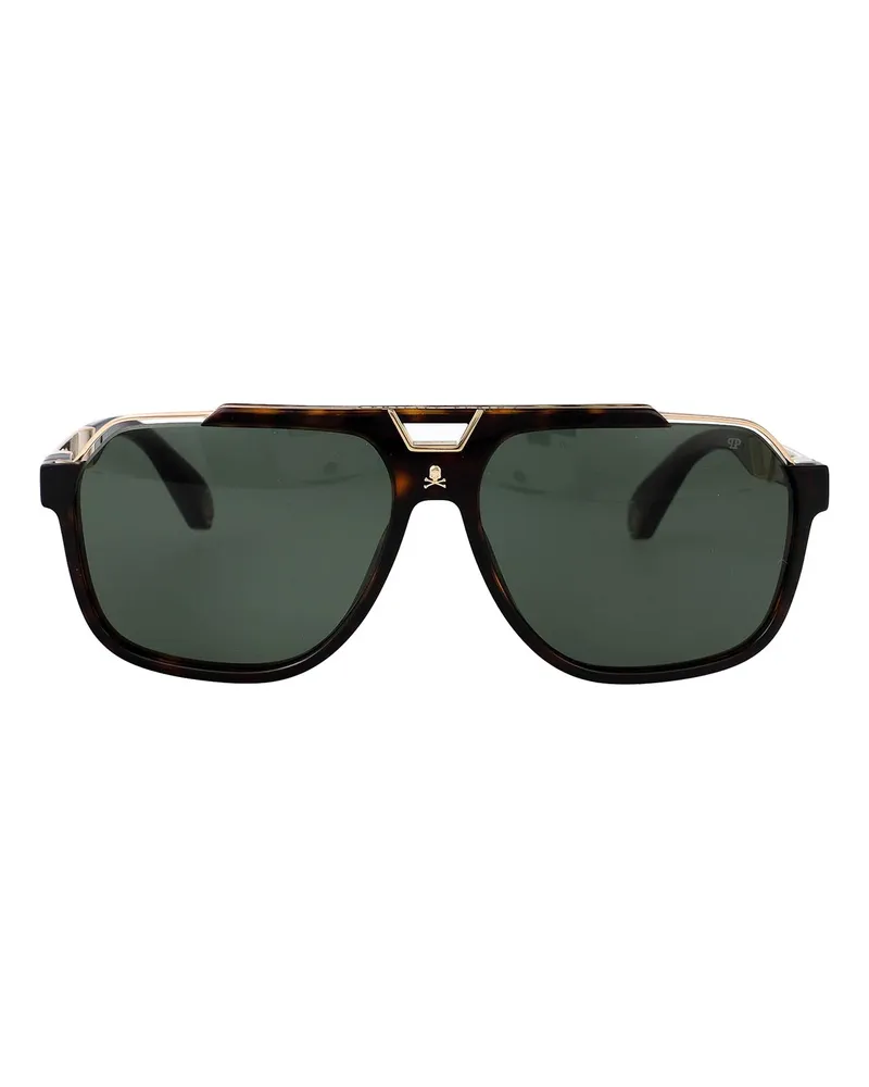 Philipp Plein Sonnenbrille - Braun Braun