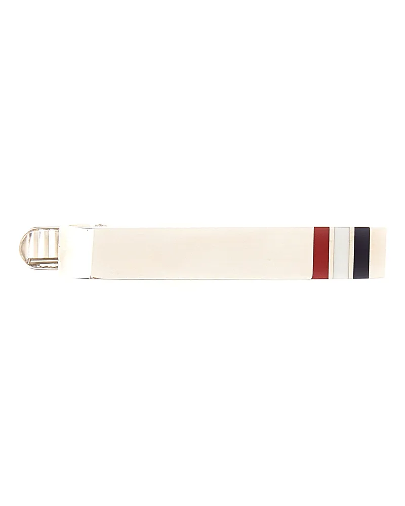 Thom Browne Krawatte - Silber Silber