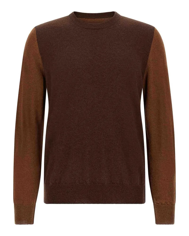 Maison Margiela Rundhalspullover - Braun Braun