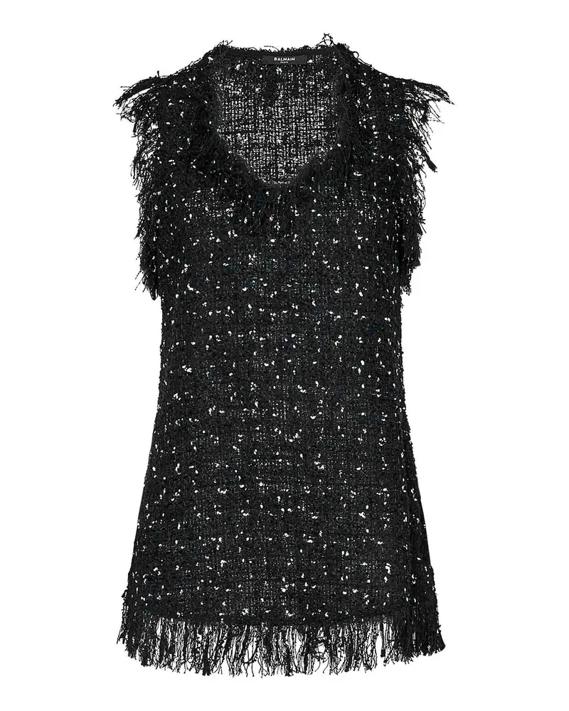 Balmain Top - Schwarz Schwarz