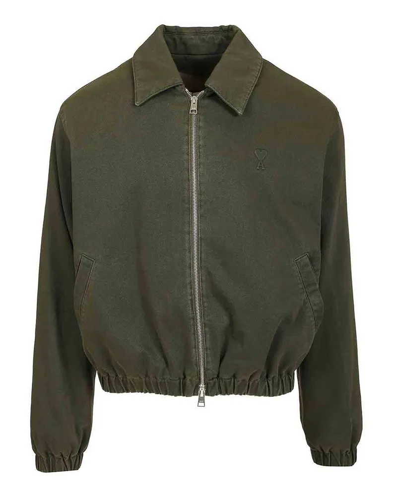 AMI Paris Casualjacke - Grün Grün