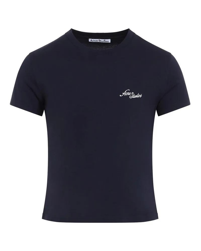 Acne Studios T-Shirt - Blau Blau