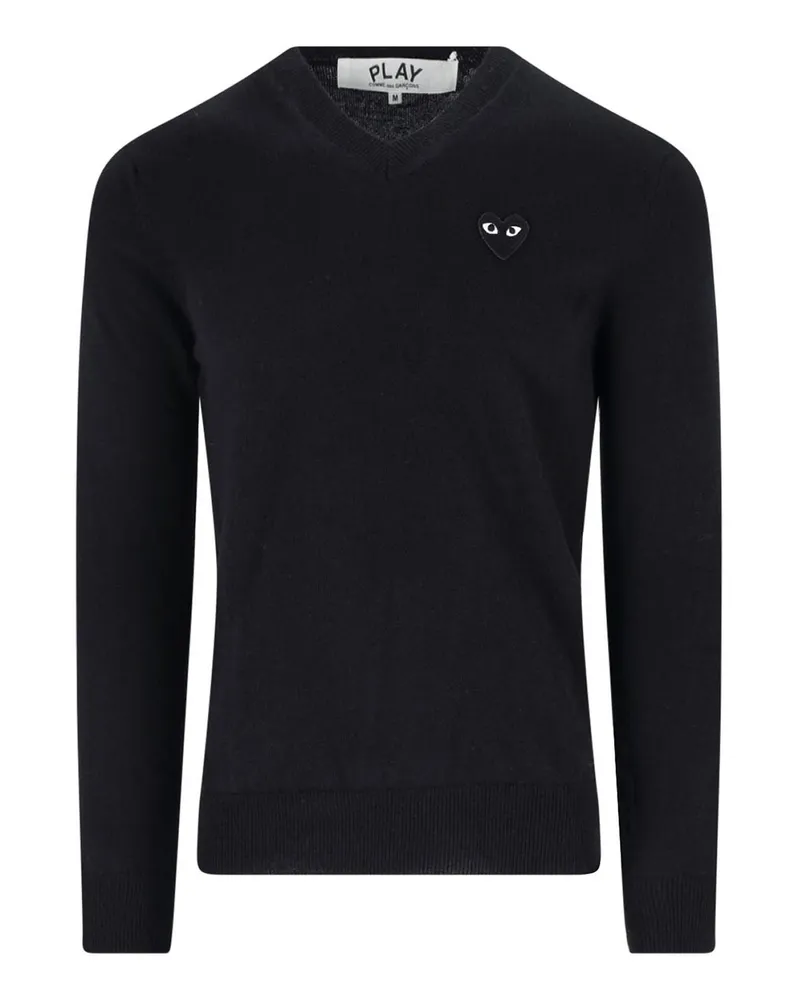 Comme des Garçons Rundhalspullover - Schwarz Schwarz