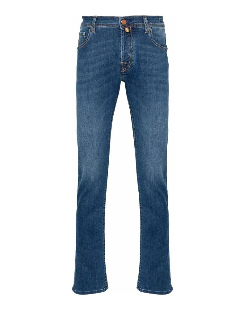 Jacob Cohën Shorts - Jeansblau Jeansblau
