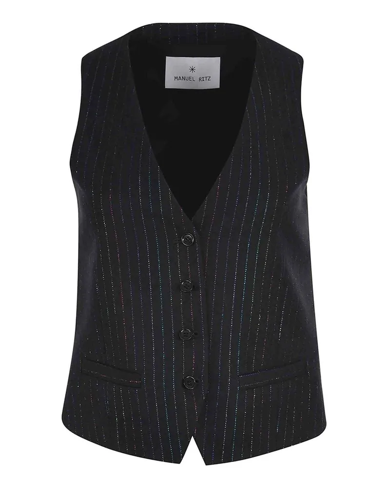 Manuel Ritz Weste - Schwarz Schwarz