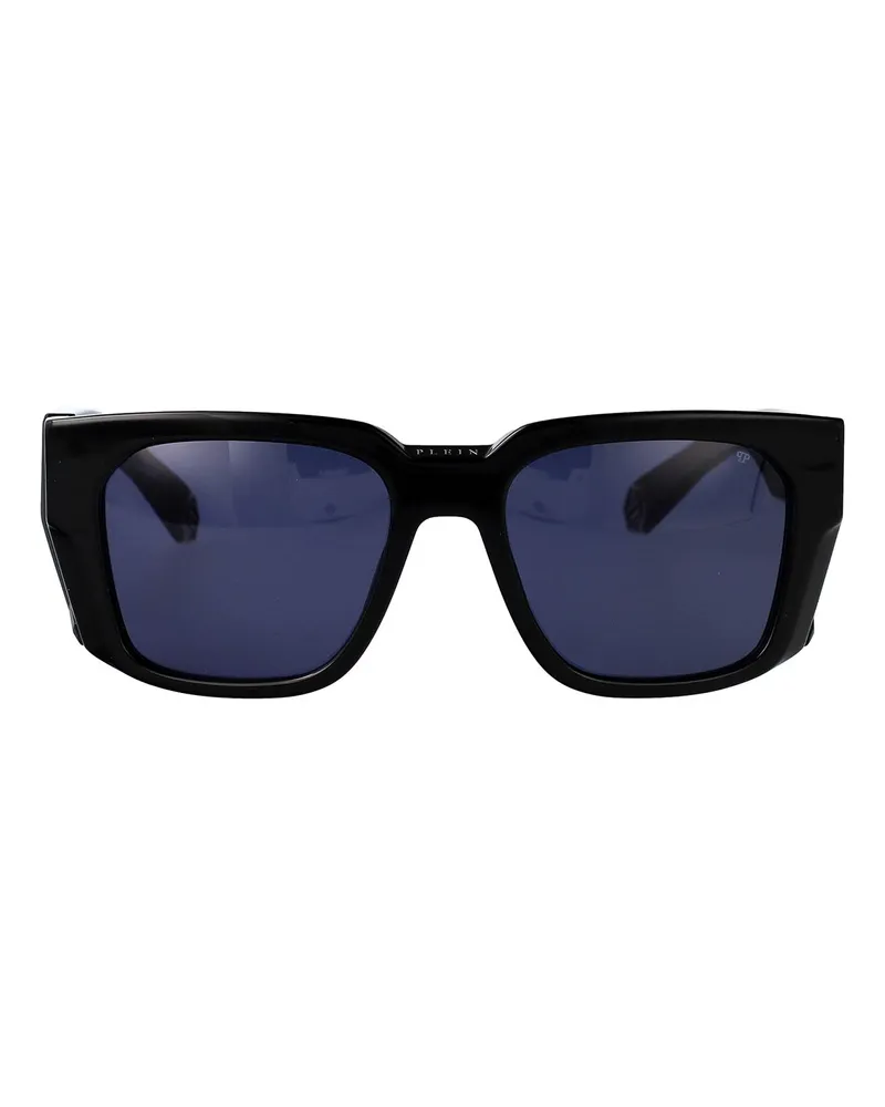 Philipp Plein Sonnenbrille - Schwarz Schwarz
