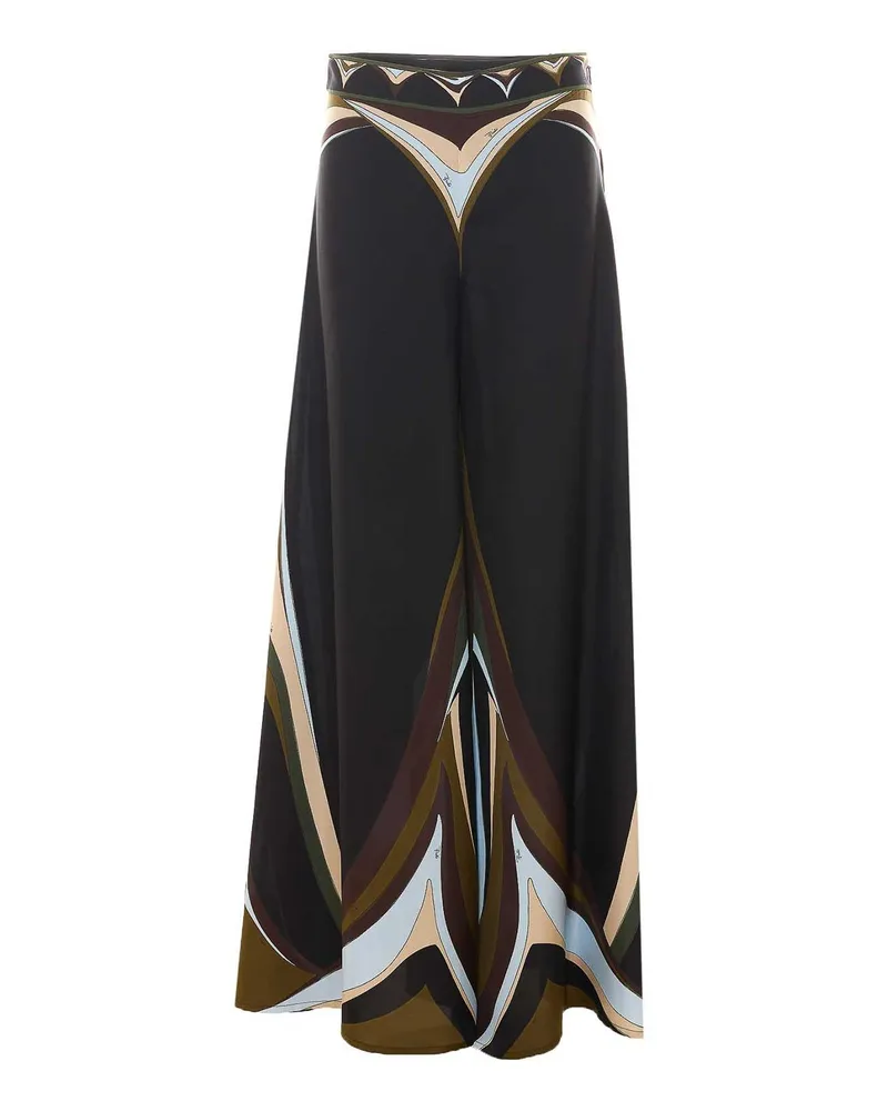 Emilio Pucci Schlagjeans - Bunt Bunt