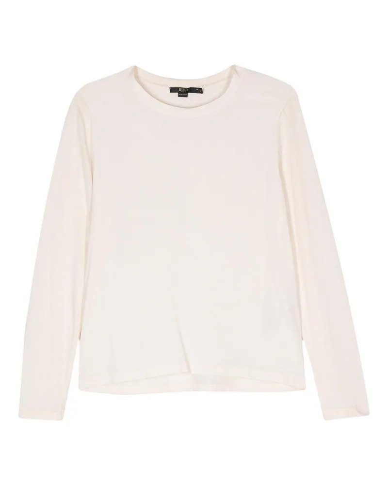 Seventy Rundhalspullover - Weiß Weiß