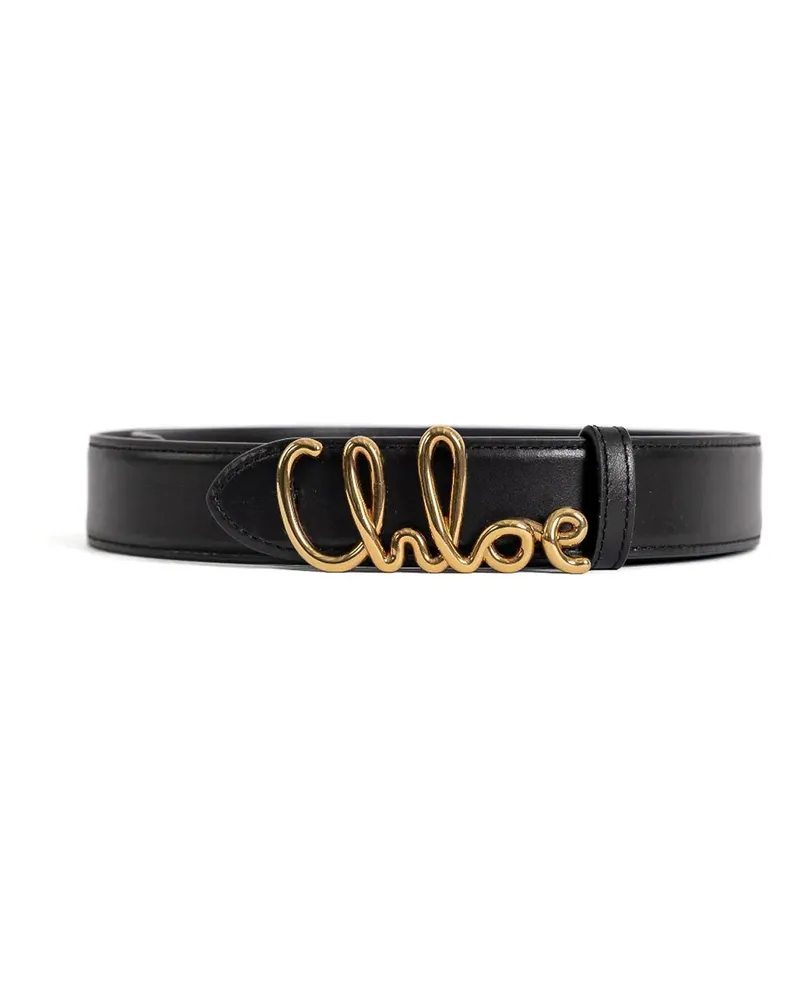 Chloé Gürtel - Schwarz Schwarz