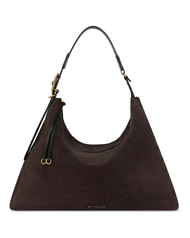Etro Schultertasche - Braun Braun