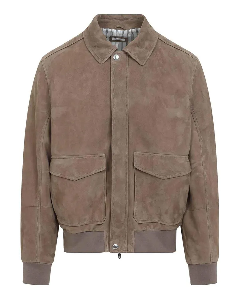 Brunello Cucinelli Casualjacke - Braun Braun