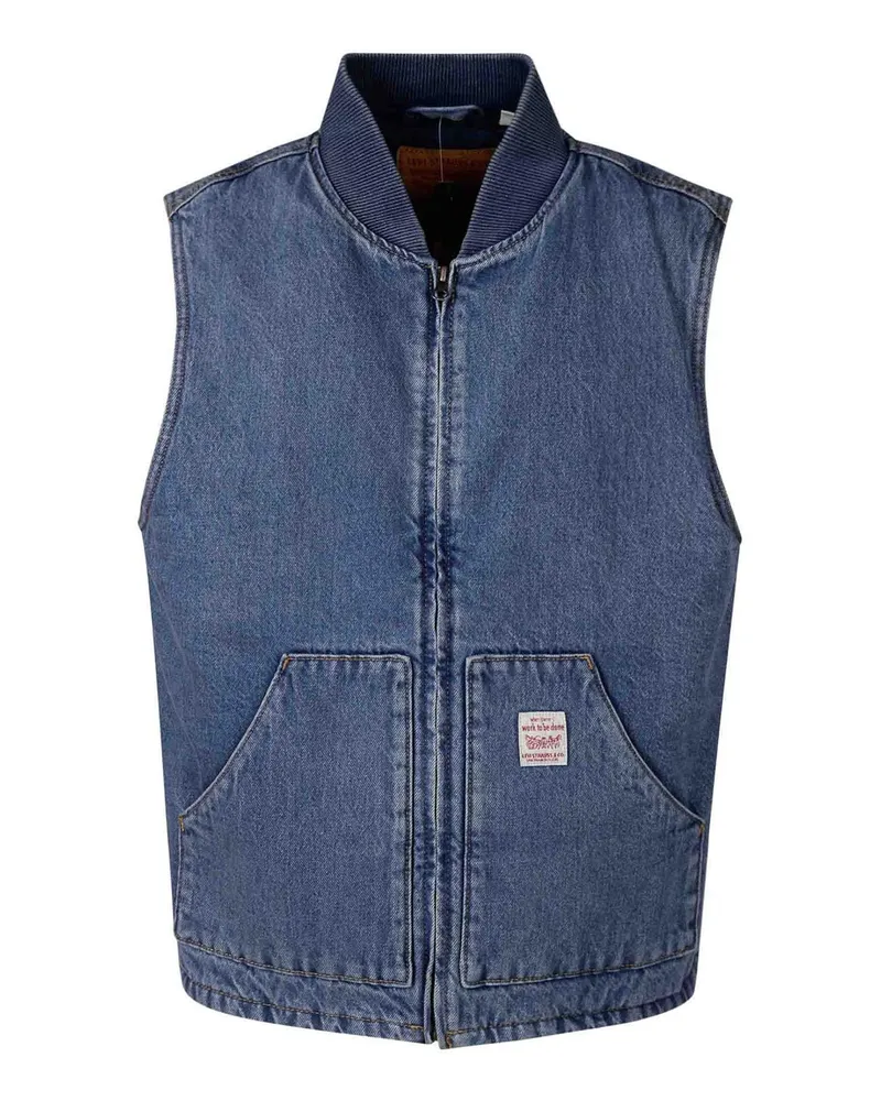 Levi's Weste - Jeansblau Jeansblau