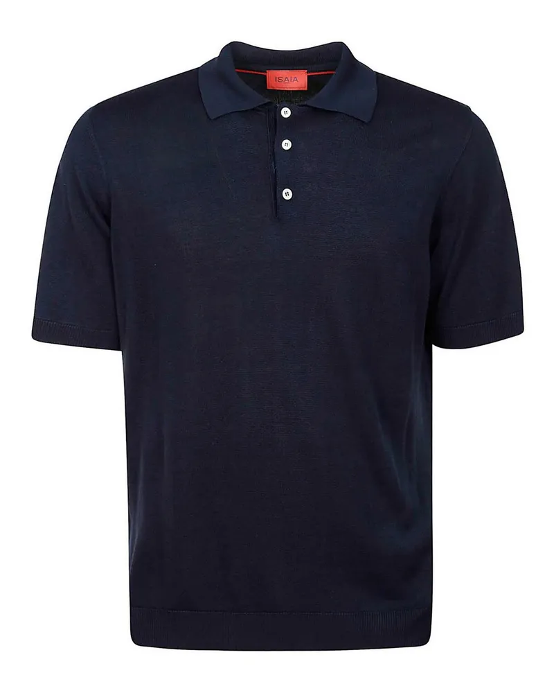 Isaia Poloshirt - Blau Blau