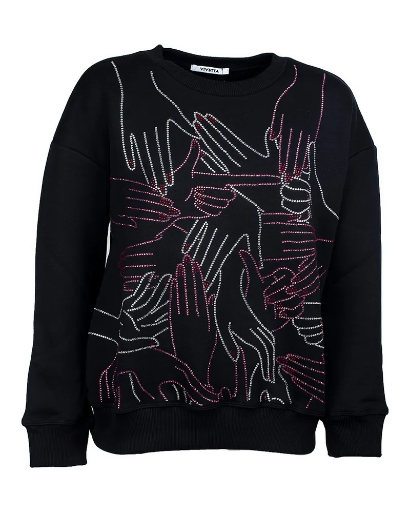 Vivetta Sweatshirt - Schwarz Schwarz