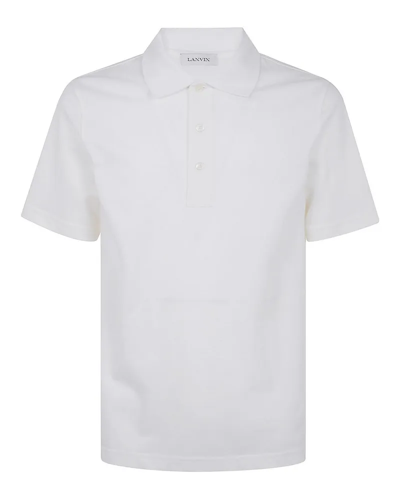 Lanvin Poloshirt - Weiß Weiß