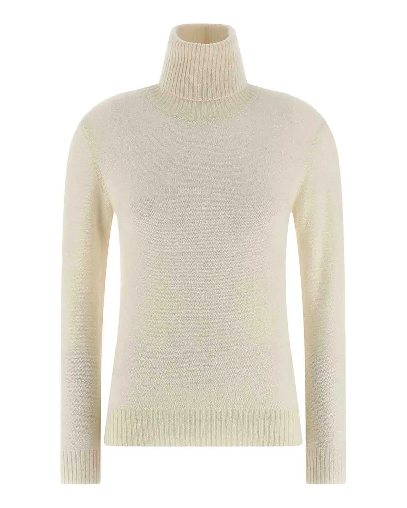 Fabiana Filippi Rundhalspullover - Weiß Weiß