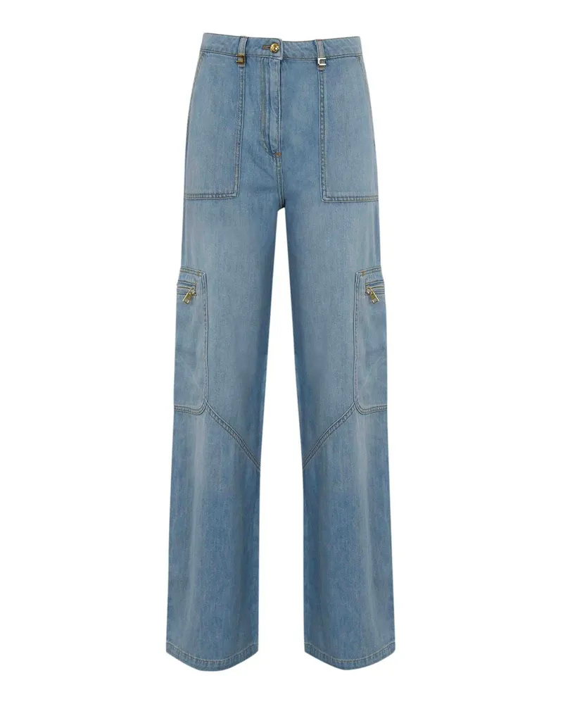 Elisabetta Franchi Bootcut Jeans - Blau Blau