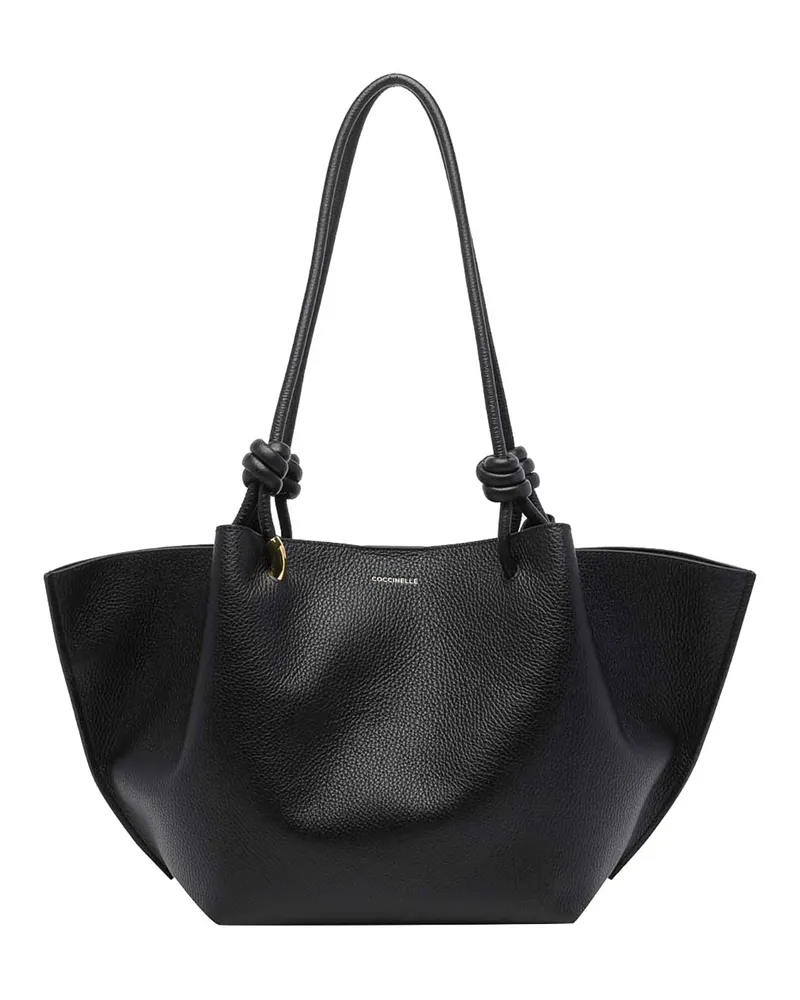 Coccinelle Schultertasche - Schwarz Schwarz