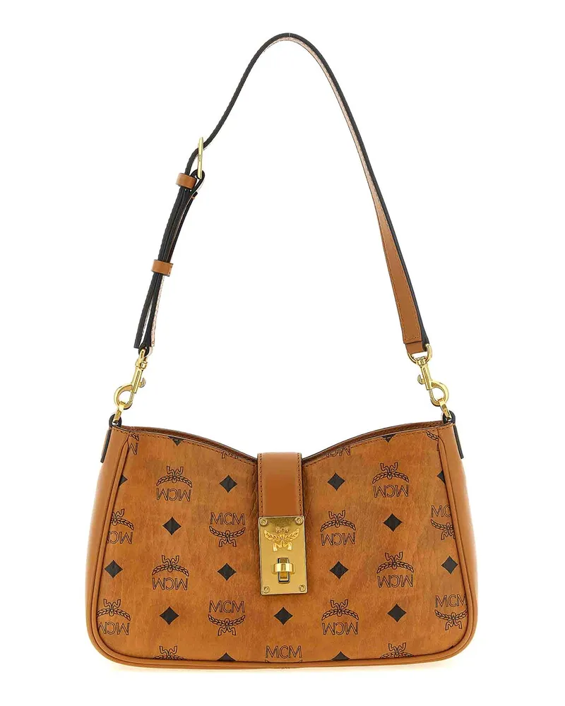 MCM Schultertasche - Braun Braun