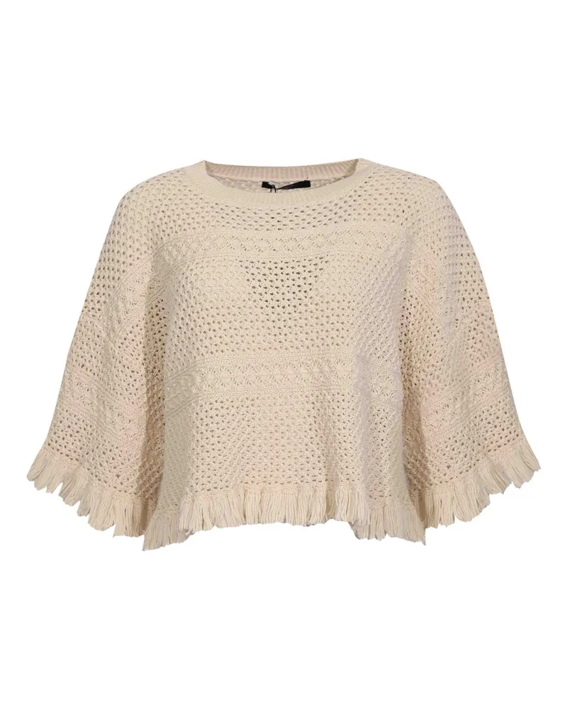 Max Mara U-Boot-Pullover - Beige Beige