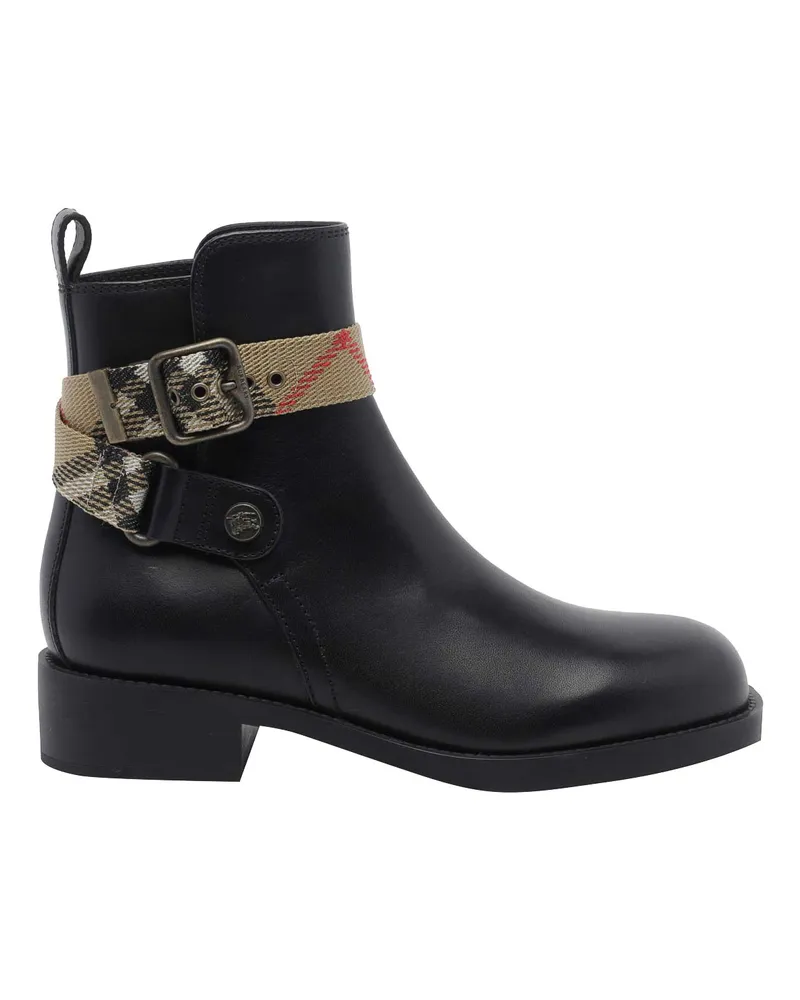 Burberry Stiefeletten - Schwarz Schwarz