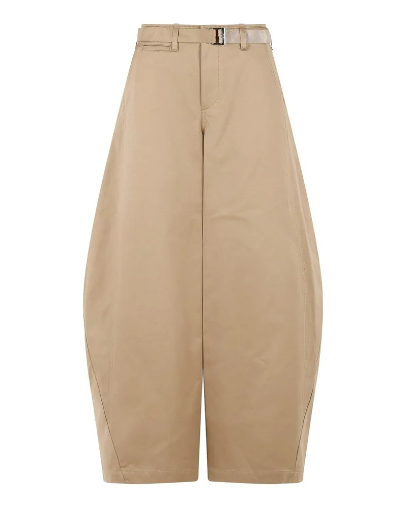 Sacai Casual Hose - Beige Beige