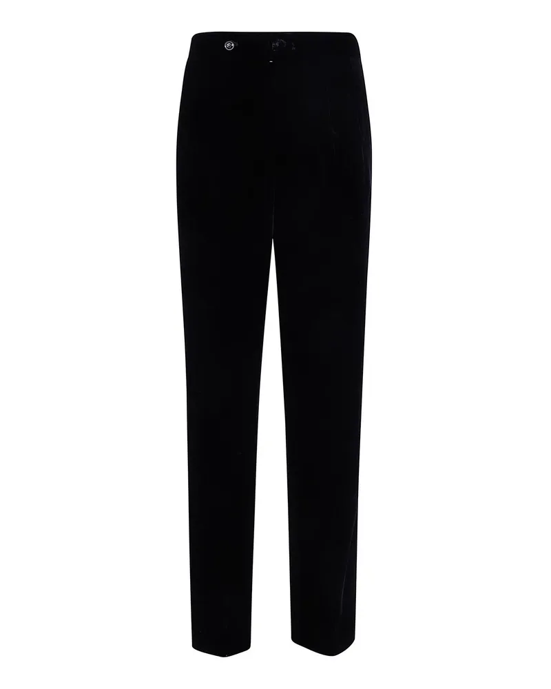 Giorgio Armani Casual Hose - Schwarz Schwarz
