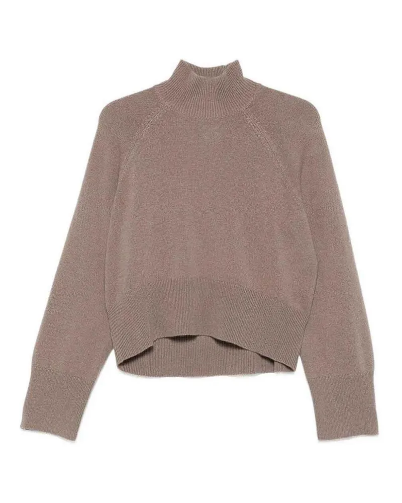 Brunello Cucinelli Rollkragenpullover - Hellbraun Hellbraun