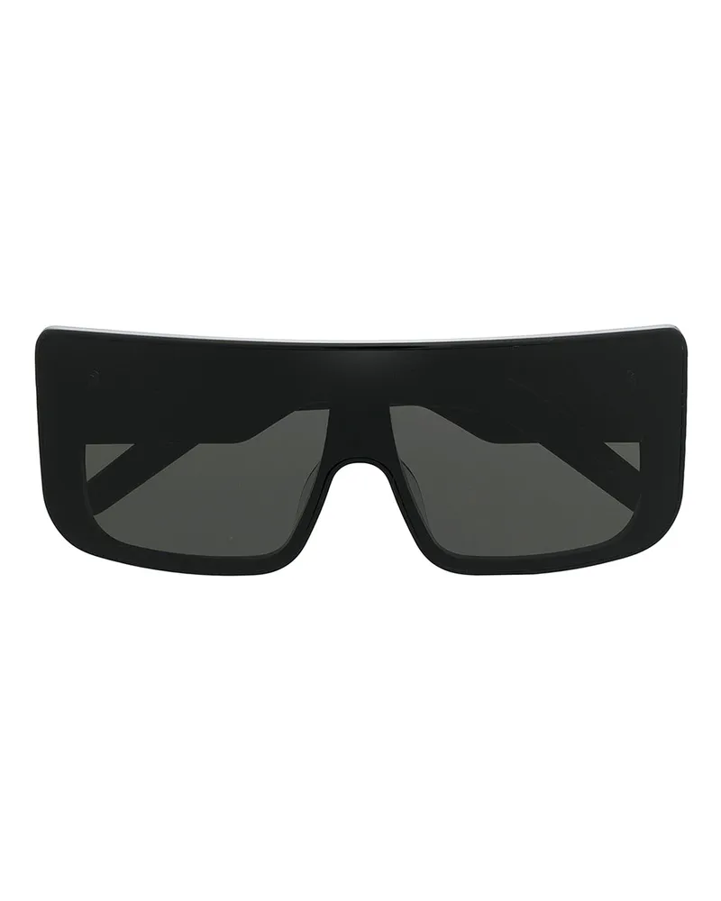 Rick Owens Sonnenbrille - Schwarz Schwarz