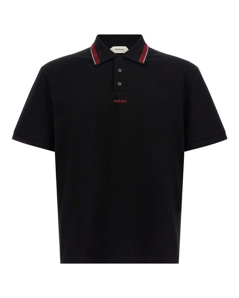 Versace Poloshirt - Schwarz Schwarz