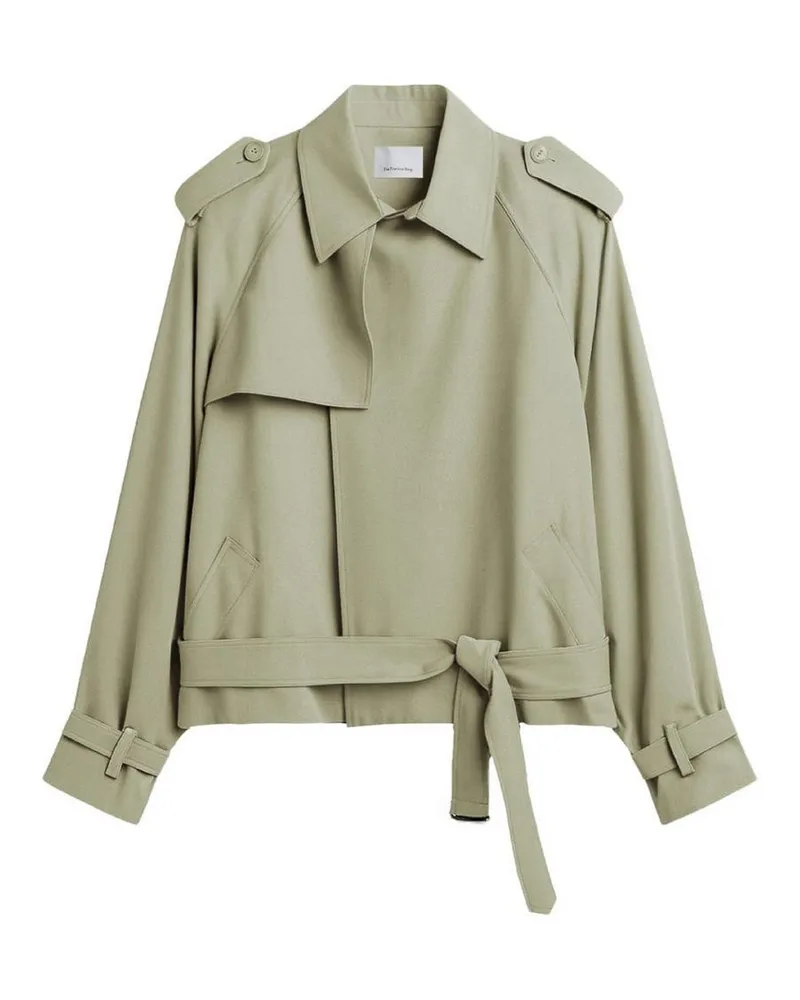 FRANKIE Shop Trenchcoat - Hellgrün Hellgrün